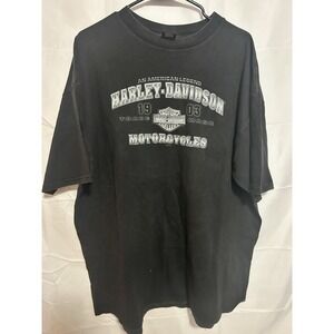Harley Davidson Las Vegas Nevada T Shirt Mens 3XL Black USA Made 2000